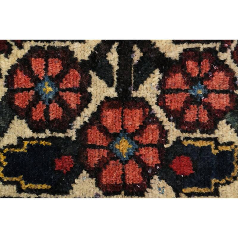 Hand Knotted Oriental 100% Wool Carpet Traditional Geometric Red Bakhtiari Area Rug - 14' 10'' X 11' 0''