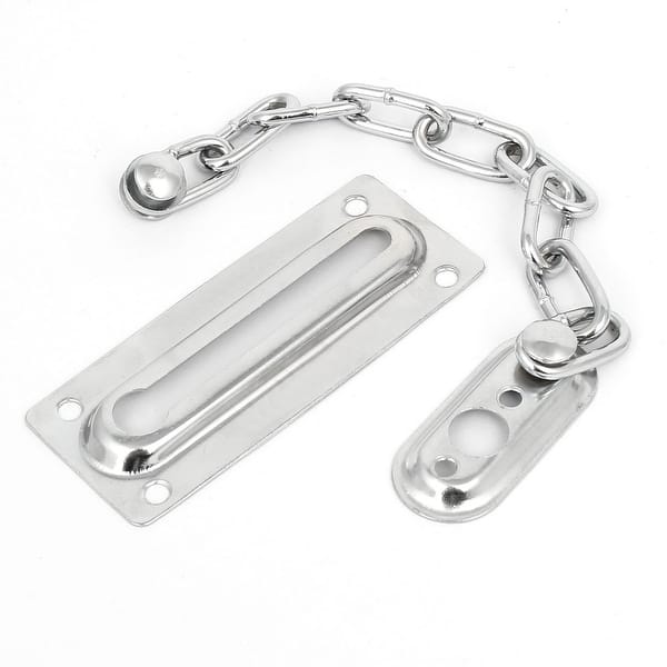 Shop Home Stainless Steel Security Slide Bolt Door Chain Lock