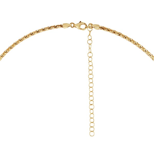 14k gold omega necklace