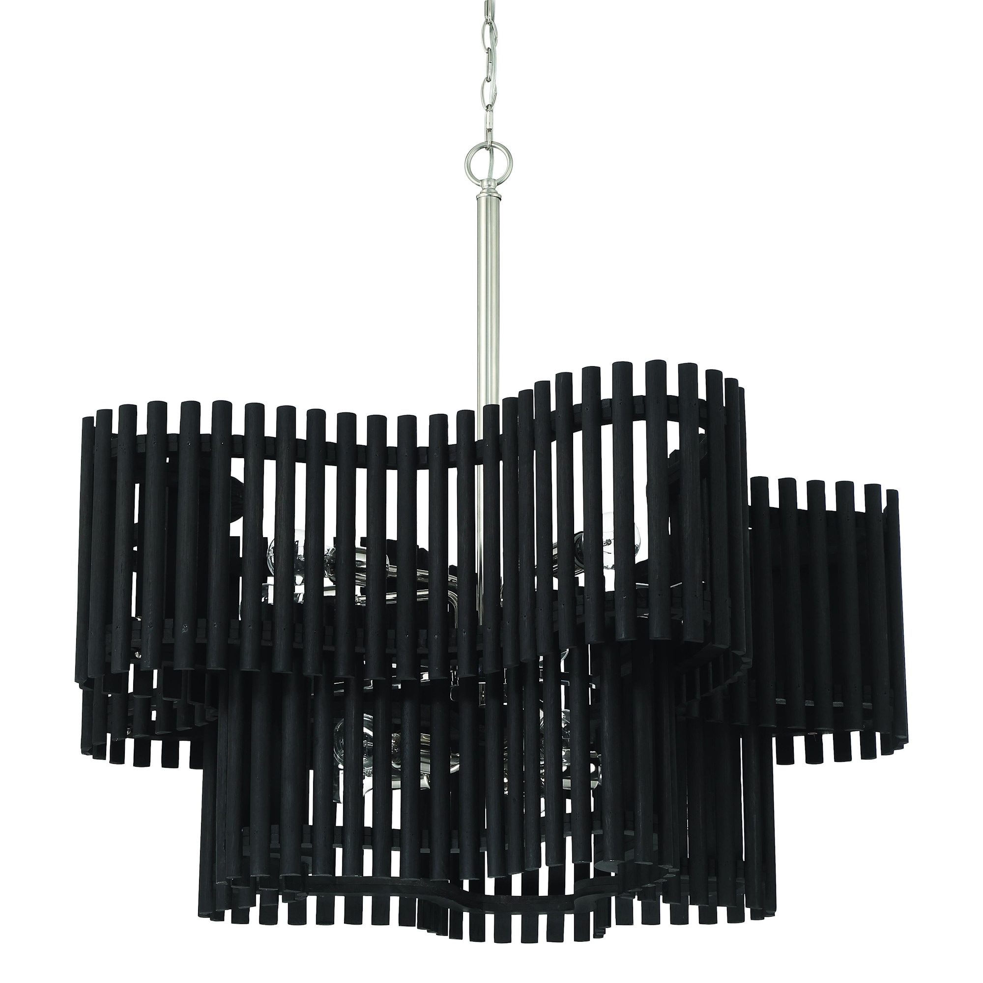 Craftmade 58410 Freeform 10 Light 36" Wide Waterfall Chandelier