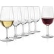 preview thumbnail 1 of 1, Final Touch ISO Wine Tasting Crystal Glasses Set of 6 - 7.27 Oz Set of 6 - Clear