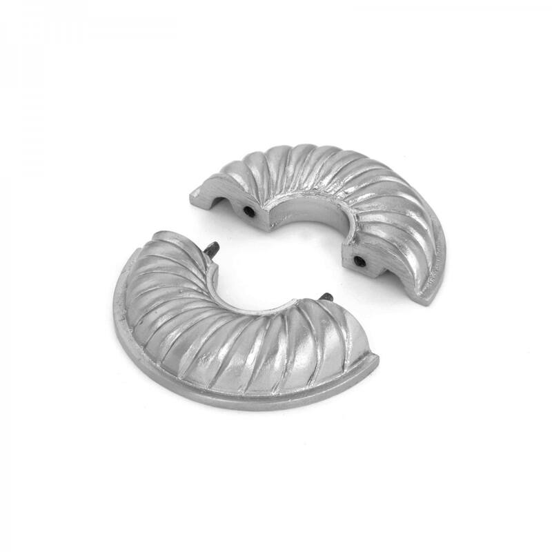 Aluminum Radiator Flange 3/4" (IPS) Pipe Flanges 1" ID - 3.13" OD Pipe Ring Collar Covers Renovators Supply