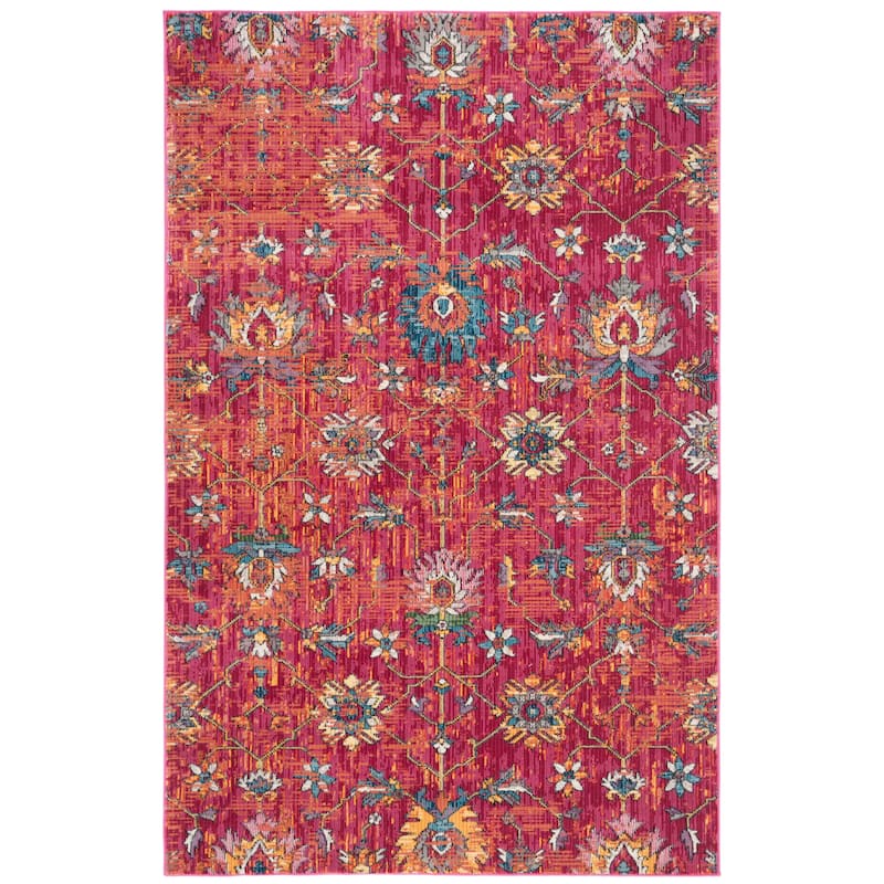 SAFAVIEH Merlot Stephania Boho Oriental Rug