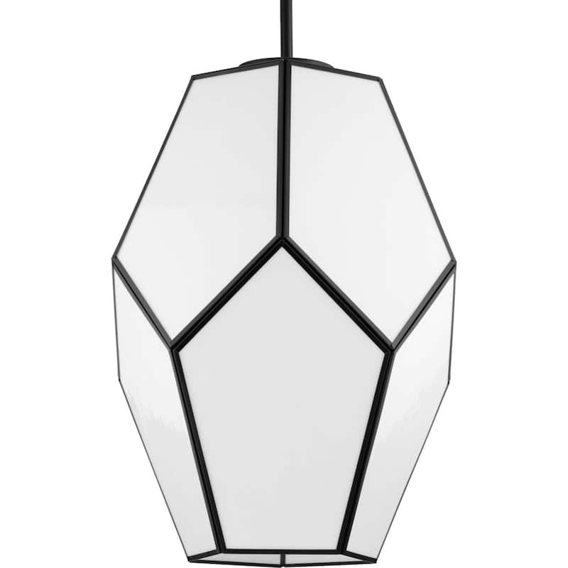 Progress Lighting P500436 Latham 14" Wide Pendant - Matte Black