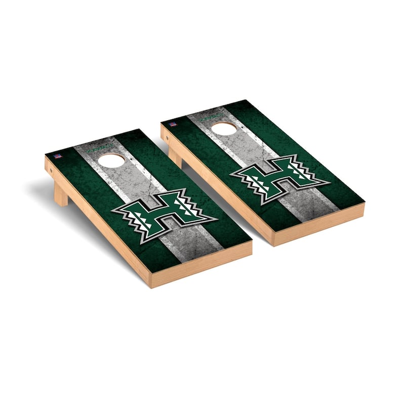 Hawaii Manoa Rainbow Warriors 2x4 Pro Cornhole Boards - V4 - Include LED Lights
