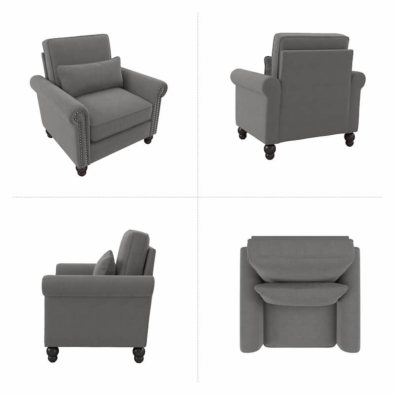 Coventry Accent Chair with Arms by Bush Furniture