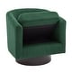 preview thumbnail 75 of 186, Modern Upholstered Barrel Chair Swivel Accent Chair for Living Room