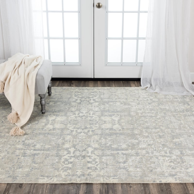 Alora Decor Aurora Transitional Wool/Tencel Area Rug