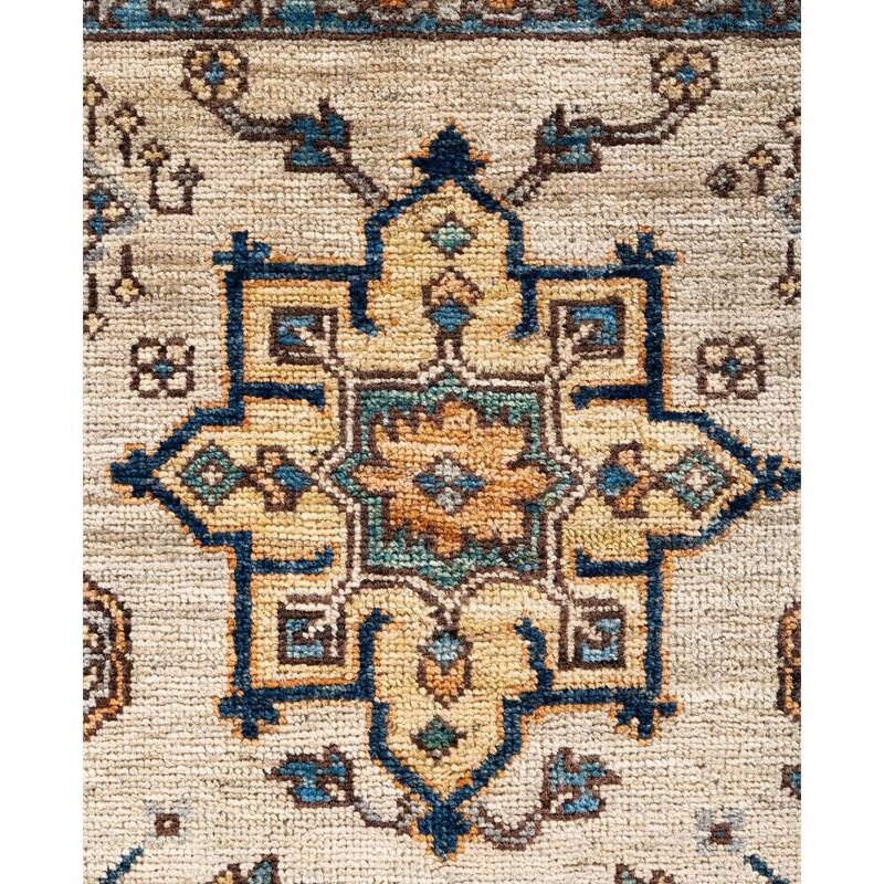 Serapi One-of-a-Kind Hand-Knotted Area Rug - Gray - 3' 11" x 5' 9"