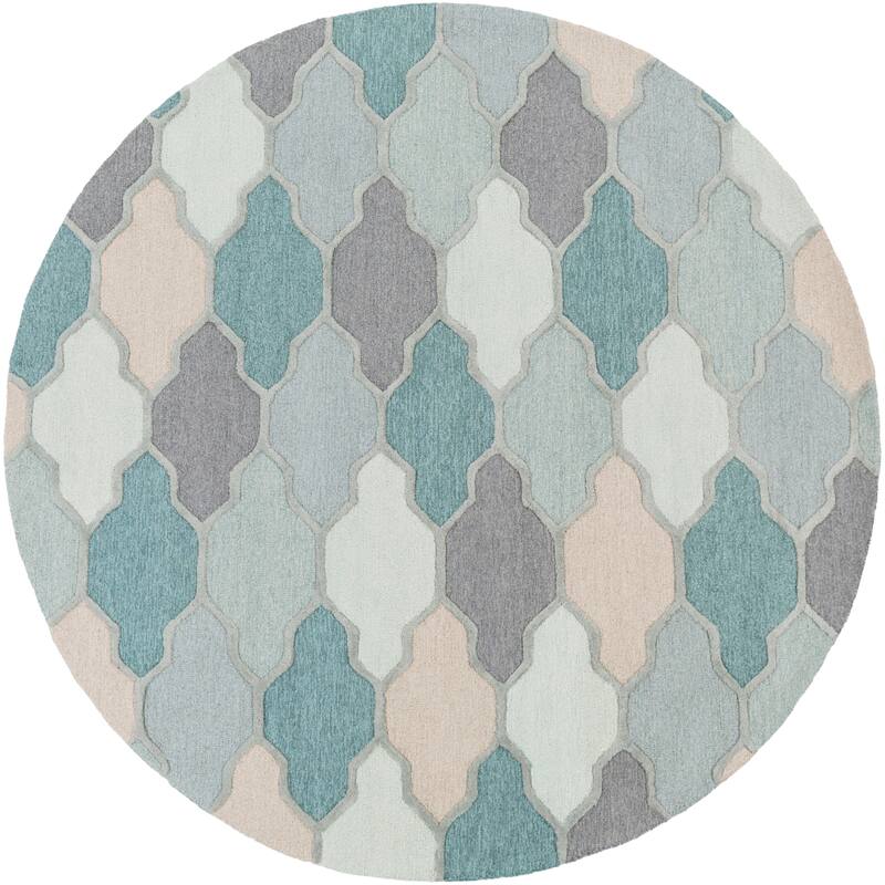Hand-Tufted Ryde Moroccan Trellis Wool Rug