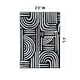preview thumbnail 9 of 19, Contemporary Lines Area Rug