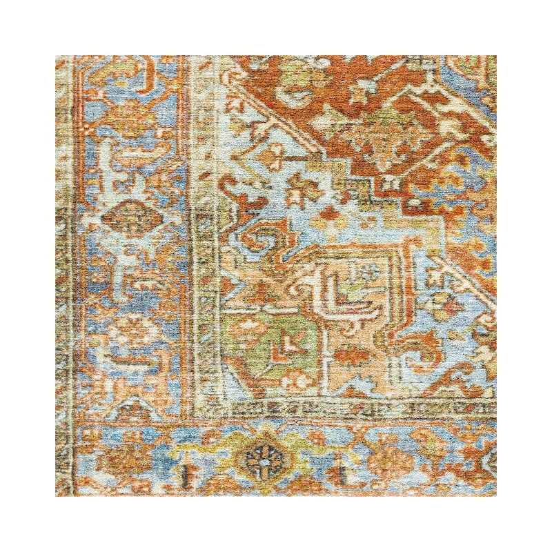 Livabliss Leicester Persian Machine Washable Area Rug