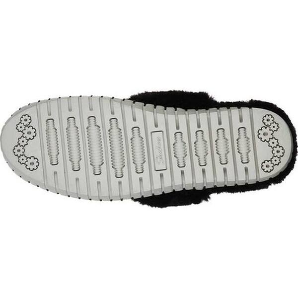 Shop Skechers Women S Sepulveda Blvd Hang Easy Slipper Black Overstock 30293386