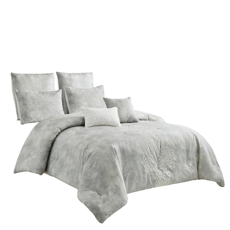 Monique Luxury 7 Piece Comforter Set