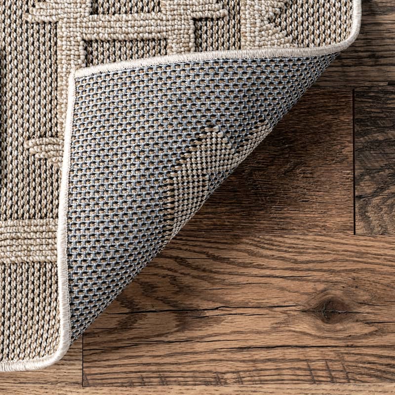 Nuloom Sequoia Tribal Textured Indoor/Outdoor Area Rug