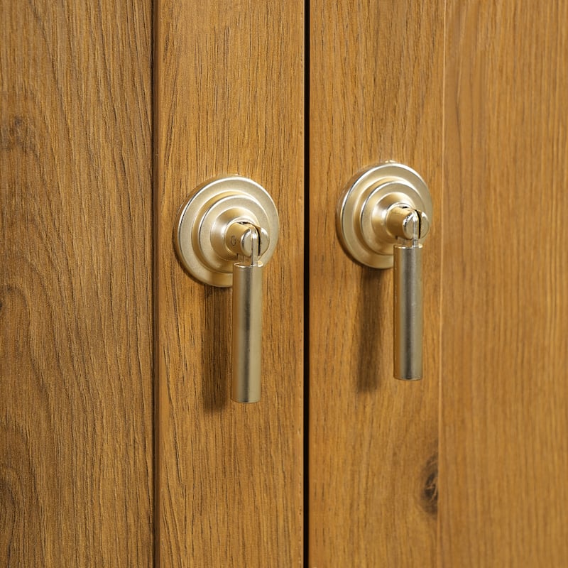 Bathroom Vanity with Resin Sink, Freestanding Bathroom Vanity Set, Bathroom Cabinet with Soft-Close Doors & Flip-Up Storage
