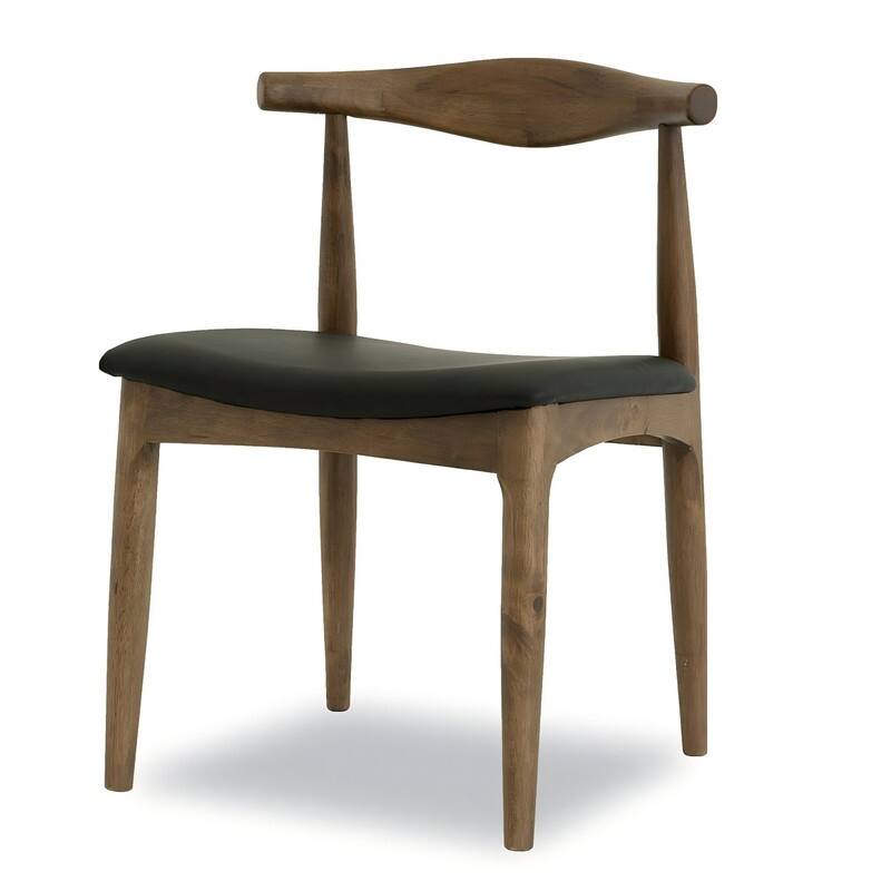 Spruce & Spring Modern Upholstered Dining Chairs Set with Solid Wood Frame Kitchen Side Chairs