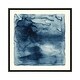 preview thumbnail 8 of 16, iCanvas "Indigo Square" by Lesia Binkin Framed Charcoal - 12x12