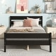 preview thumbnail 3 of 37, Contemporary Bed with Headboard and Footboard for Comfort
