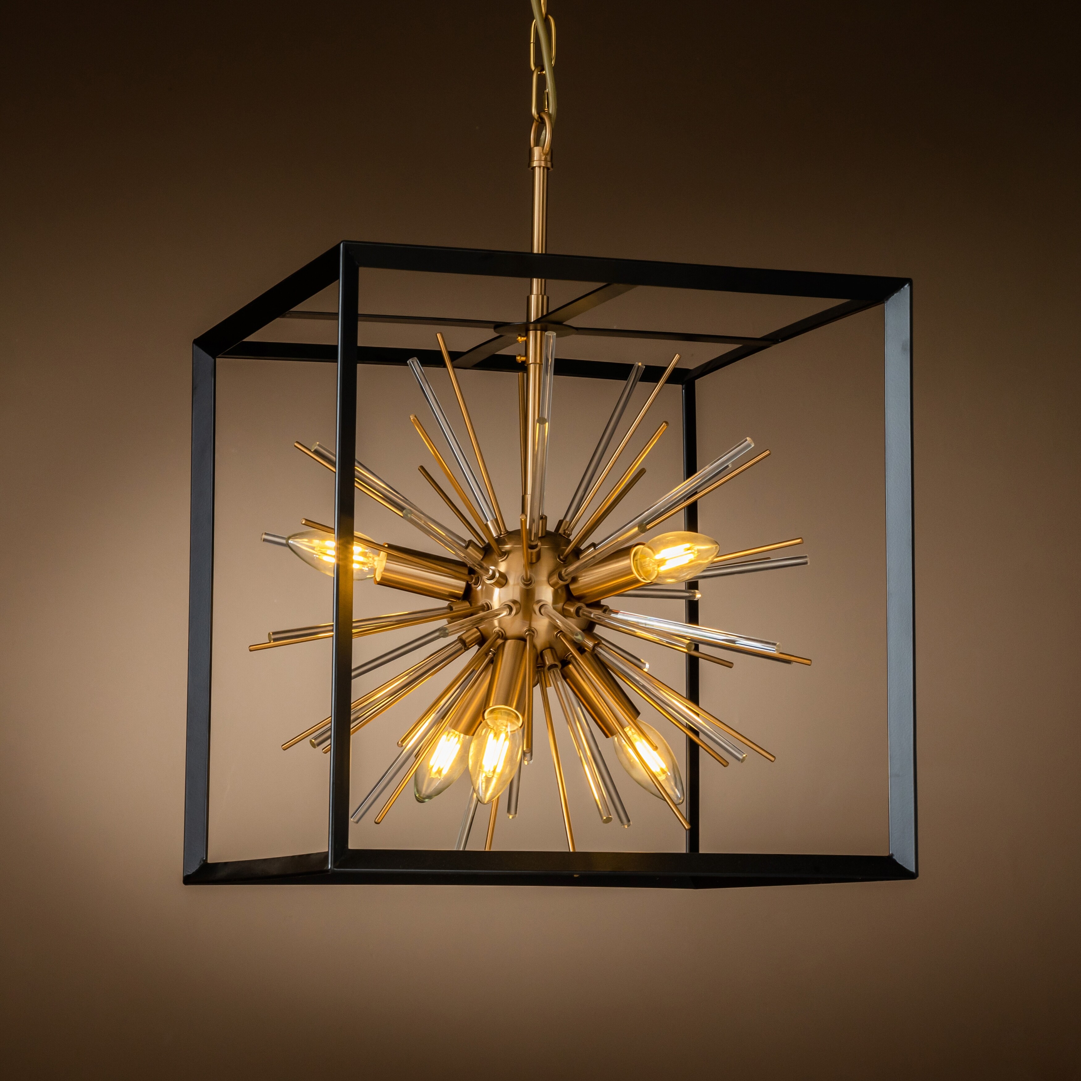 Gold spike light fixture new arrivals