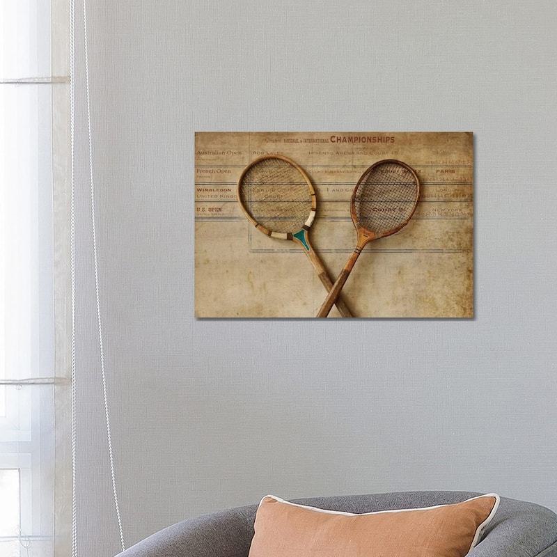 iCanvas "Tennis II" by Symposium Design Canvas Print - 18x26x1.5