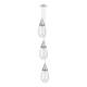 Option Striped Clear / Polished Nickel