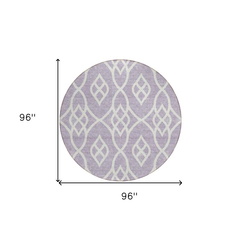 HomeRoots Trellis Transitional Rectangle Outdoor Rug