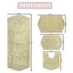 preview thumbnail 137 of 165, Waterford Collection 100% Cotton Non-Slip Bathroom Rug Set, Machine Washable Bath Rug, 4 Piece Bath Mat Set with Contour