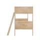 preview thumbnail 62 of 68, Convertible Solid Wood Bunk Bed Frame for Kids with Ladder, No Box Spring Needed