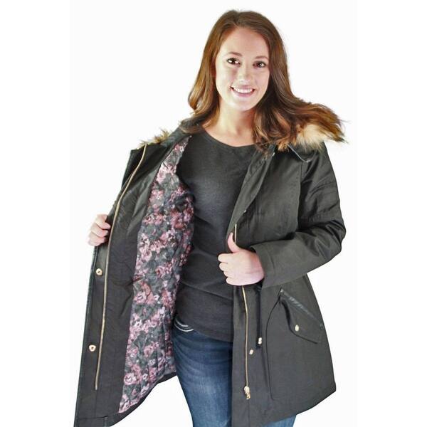 Shop Jessica Simpson Anorak Women S Hooded Parka Winter Coat Faux