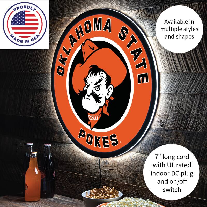 Oklahoma State University LED Lighted Sign