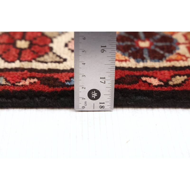 ECARPETGALLERY Hand-knotted Andelz Dark Navy Wool Rug - 3'3 x 10'7