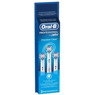 Oral-B Precision Clean Replacement Brushheads 3 Ea