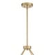 preview thumbnail 5 of 6, Orson 8 Light Modern Gold Pendant - 38.5"W x 21.5"H