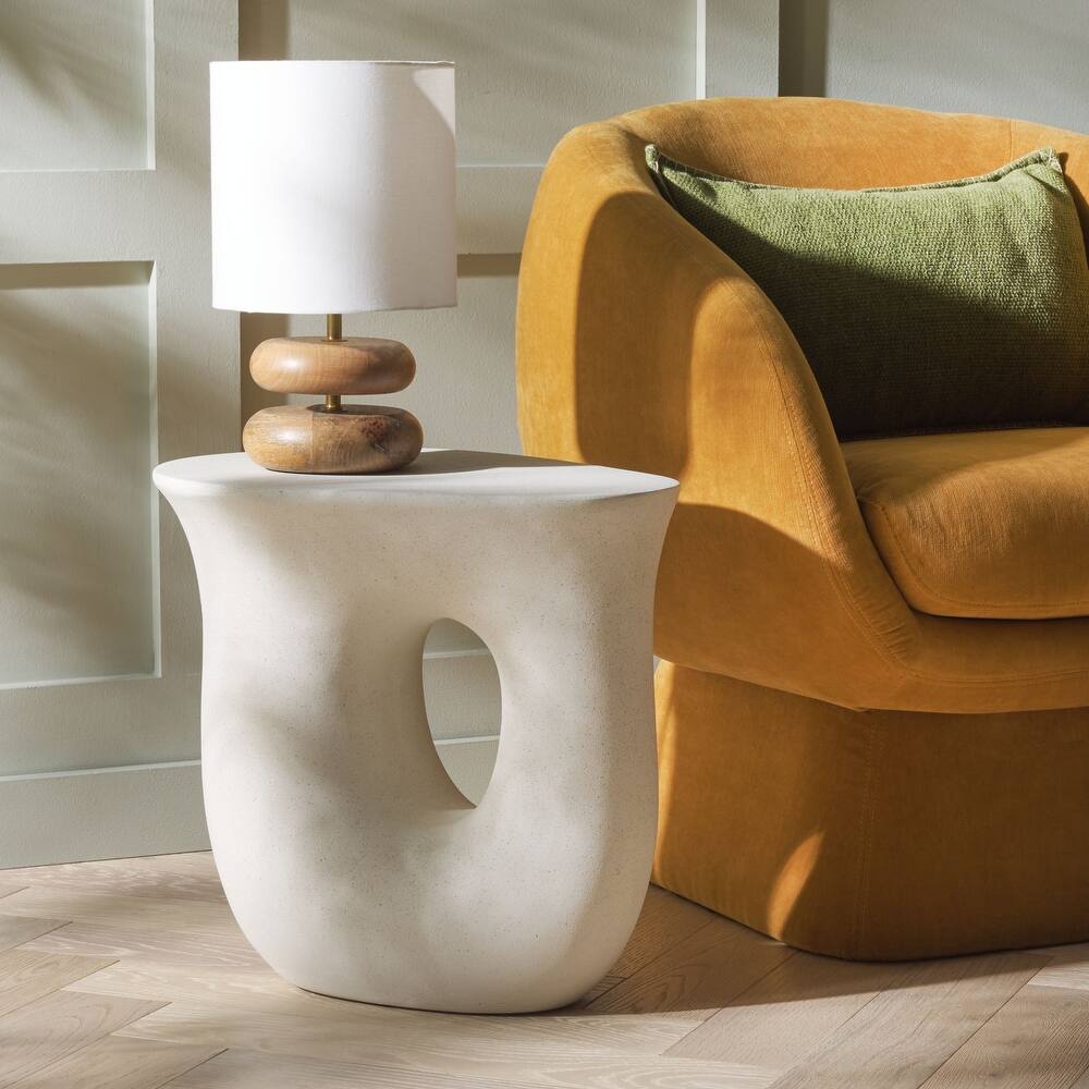 SAFAVIEH Irelyn Accent Table (Fully Assembled) - 18"W x 13"D x 17"H