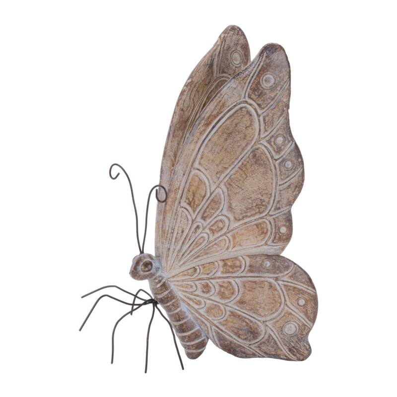 Etched Butterfly Shelf Sitter (Set of 4)