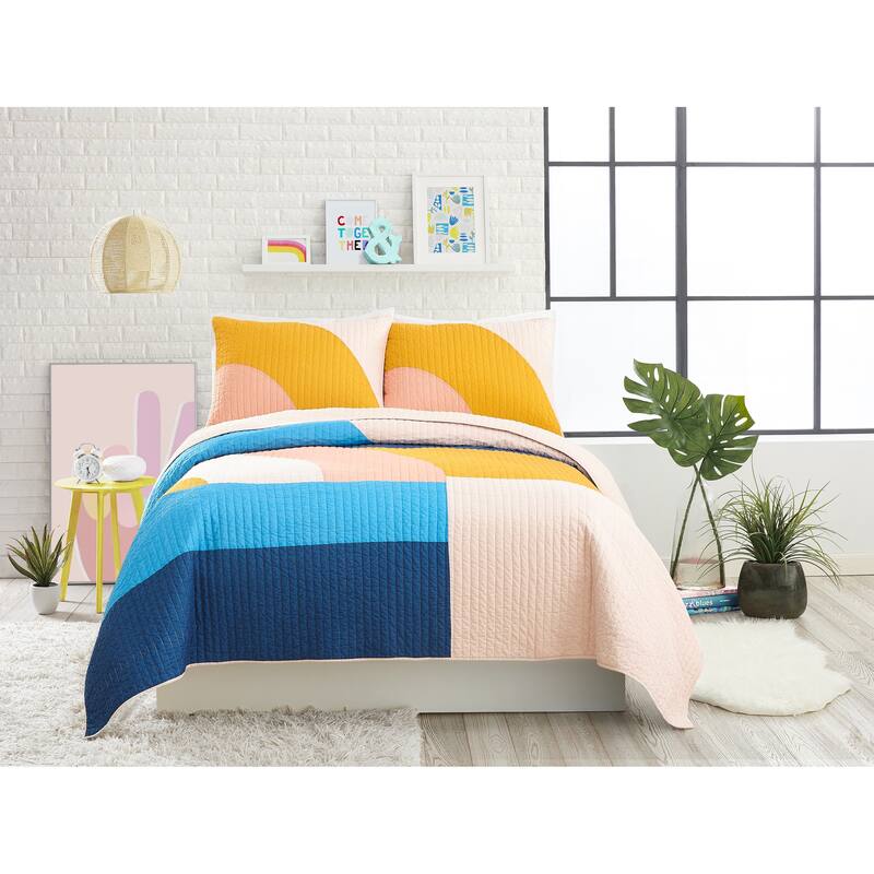 Modshapes Quilt Set by Ampersand
