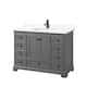 Option Dark Gray / Giotto Quartz Top / Matte Black