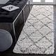 preview thumbnail 13 of 13, SAFAVIEH Fontana Shag Alja Modern Trellis 2-inch Thick Rug