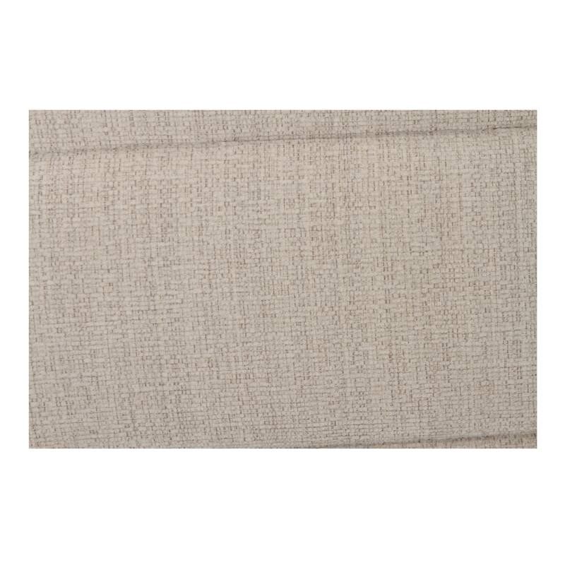 NADAAL STUDIOS Celestine Chaise, Plump Channel-Tufted Form in Velvet Upholstery, Warm Brown