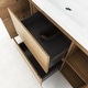 preview thumbnail 8 of 152, Floating Bathroom Vanity with Integrated Resin Top