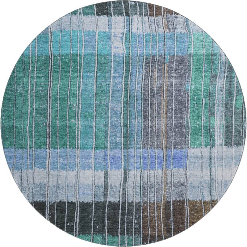 Premium Washable Super Soft Global Stripes Mayfield Rug