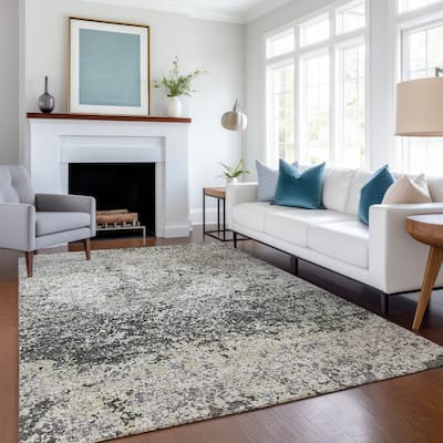 Premium Washable Super Soft Modern Solid Mayfield Rug