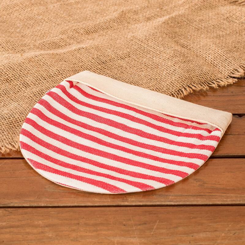 Novica Handmade Fire Cotton Tortilla Warmer