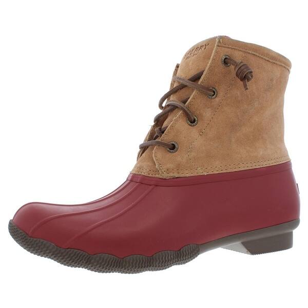 Shop Sperry Womens Salt Water Rain Boots Waterproof Ankle