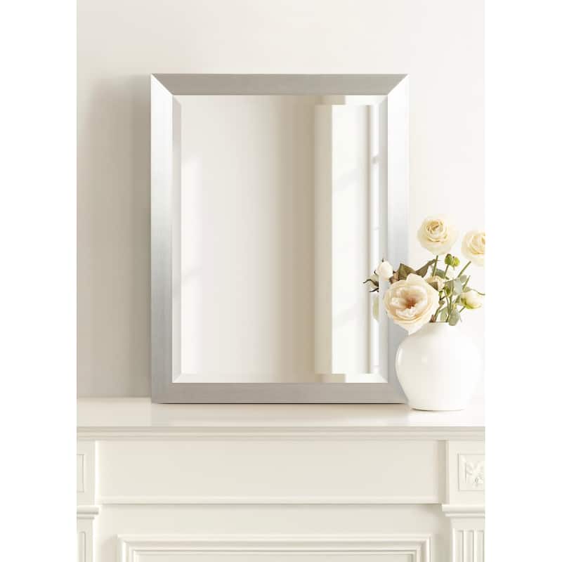 Kate and Laurel Cressna Rectangle Bathroom Wall Mirror