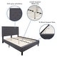 preview thumbnail 6 of 120, Tufted Platform Bed with 10in. Pocket Spring Mattress