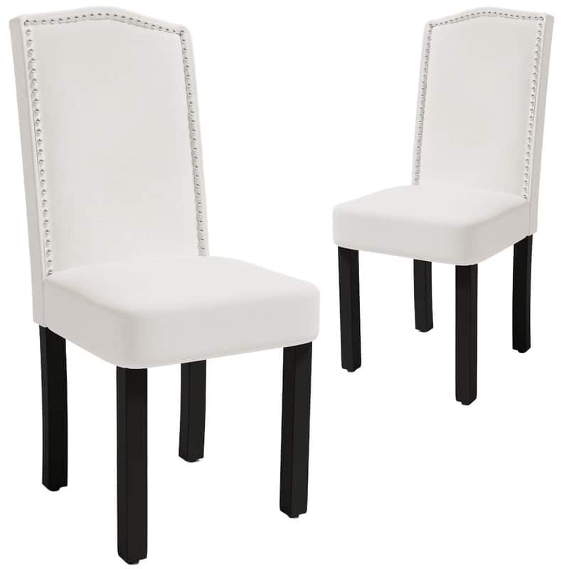 Dining Chairs With Upholstered Fabric (Set of 2)