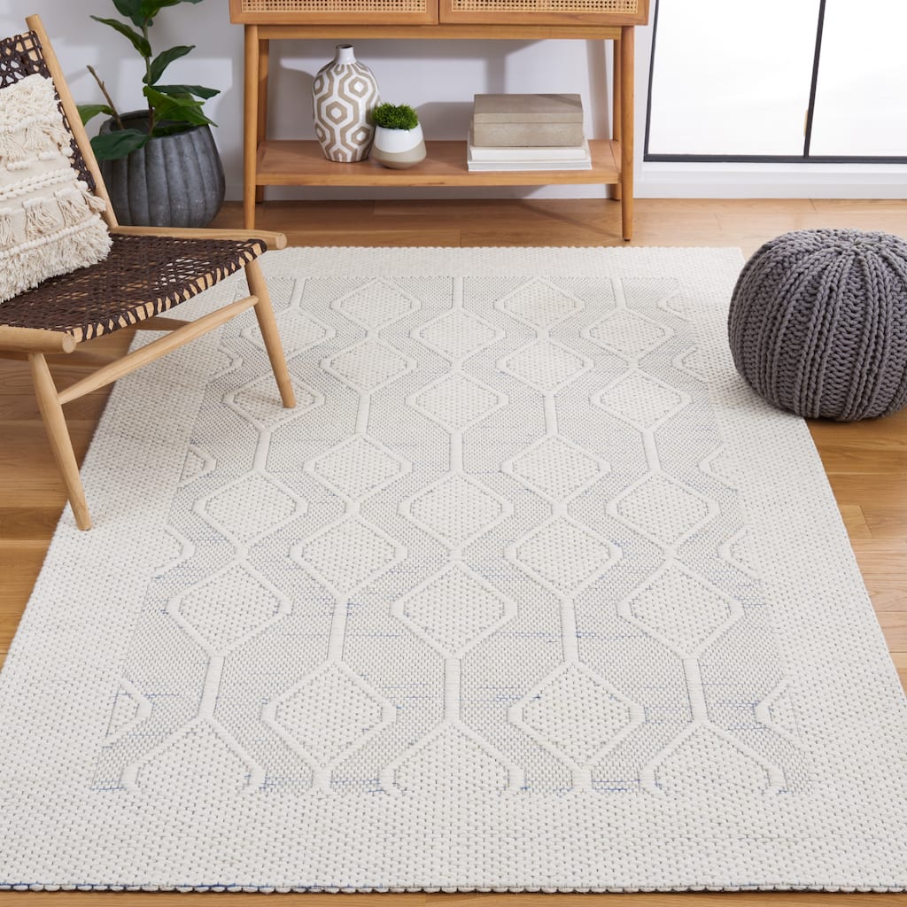 SAFAVIEH Handmade Marbella Josephine Modern Wool Rug