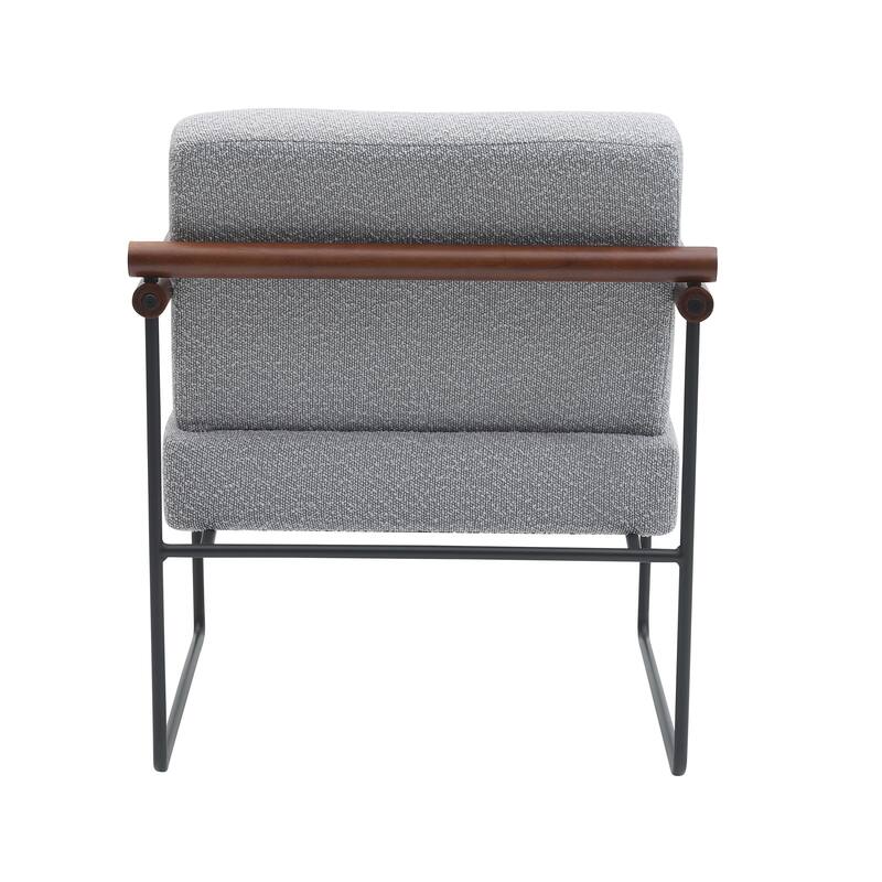 Mid-Century Modern Accent Chairs ,Modern Accent Chair,Chair with Soft Waist Cushion,Ergonomic Lounge Chairs